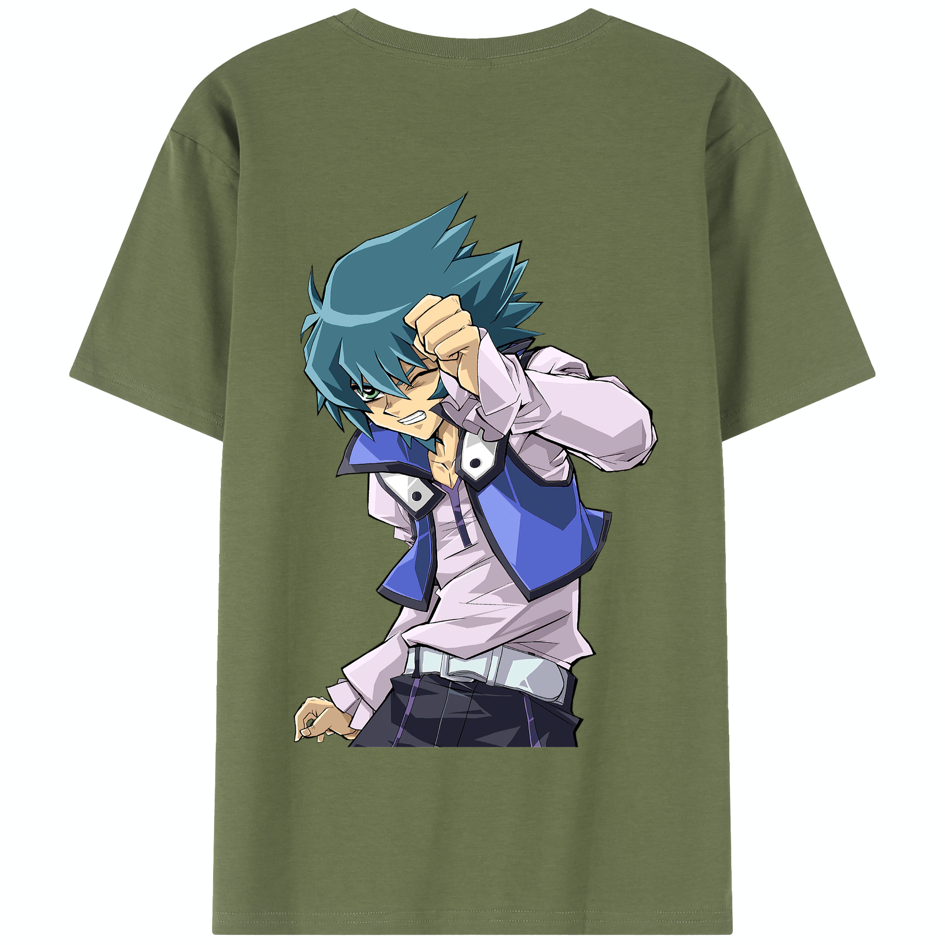 （画像用） 遊☆戯☆王 Yu-Gi-Oh! 綿100％半袖Tシャツ（背面プリント）